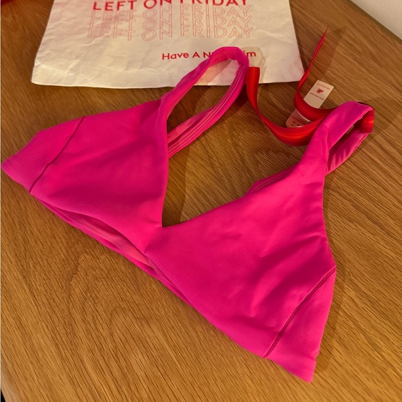 Left on Friday Plunge Top in Hot - Small NWT - Picture 2 of 3